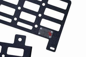 Toyota Tacoma Molle Panel - Passenger Side - Fishbone Offroad - Bedside Molle Panel - Black - `16-`27